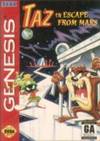 Taz in Escape from Mars Box Art Front